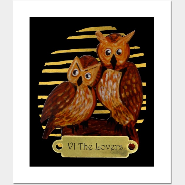 VI The Lovers Wall Art by PaintingsbyArlette